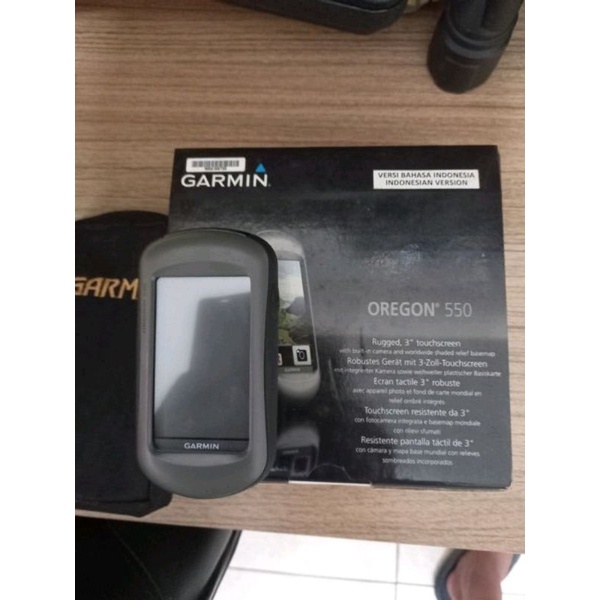 GPS Garmin Oregon 550 Bekas Lengkap - Garmin Oregon 550 Second Komplite