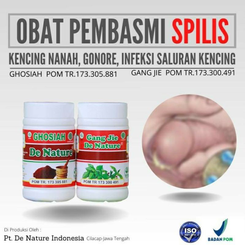 Obat Sipilis Kencing Nanah Gang Jie Gho Siah Ampuh Atasi Dalam Hitungan