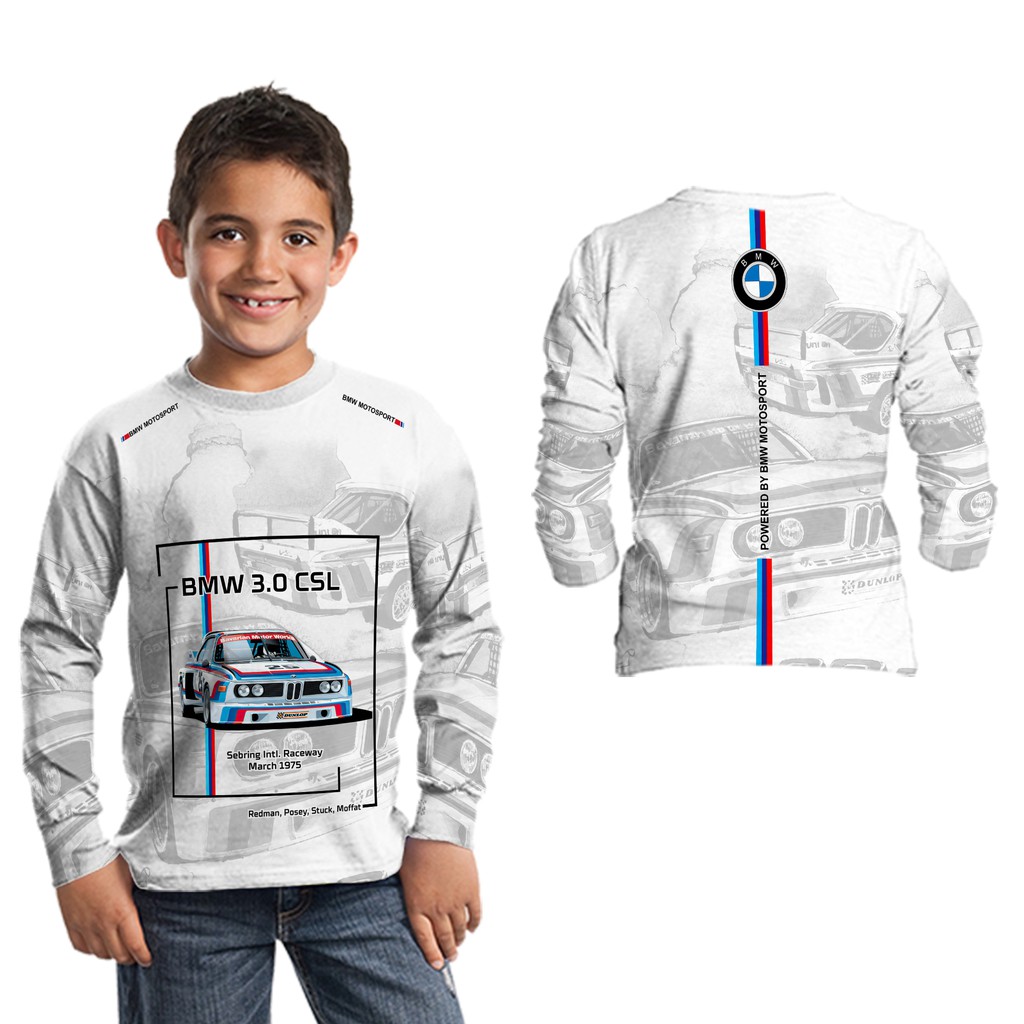 Kaos BMW - 05 Kaos Jersey BMW anak Fullprint Sublime Bahan Adem Free Name