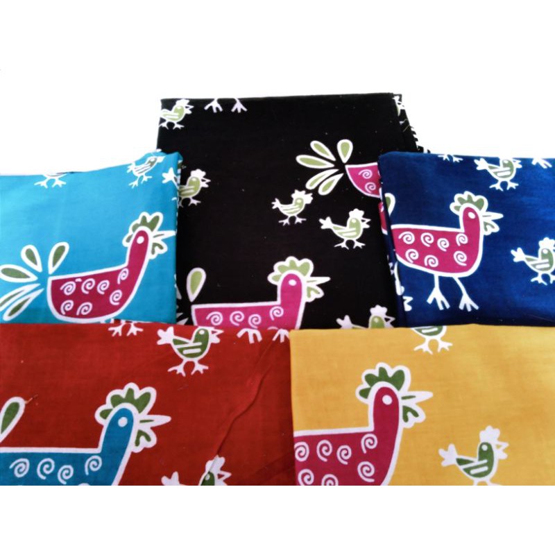 BAHAN BATIK / KAIN BATIK MOTIF AYAM
