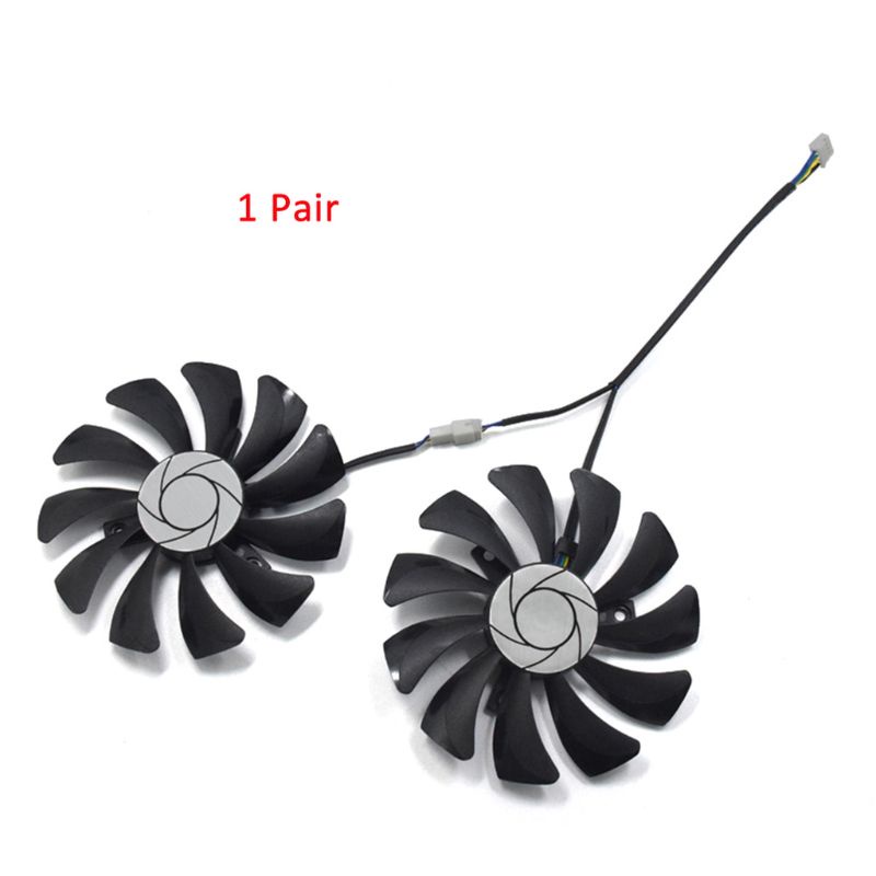 Bt 2PC 85MM HA9010H12F-Z 4P Kipas Pendingin Untuk MSI GTX 1060oc 6G GTX 960 12V 0.57A