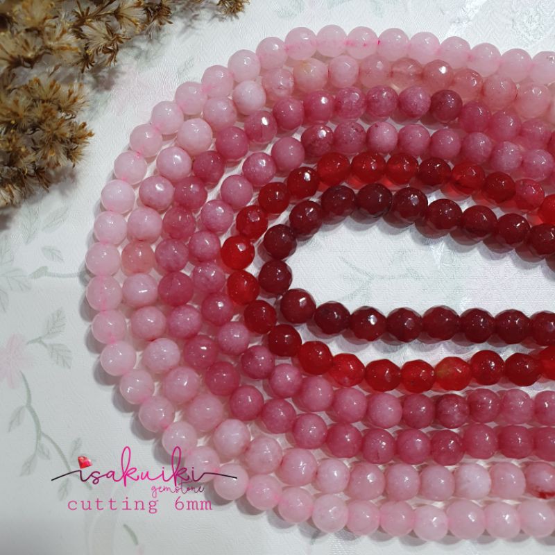 Batu Agate Cutting 6mm