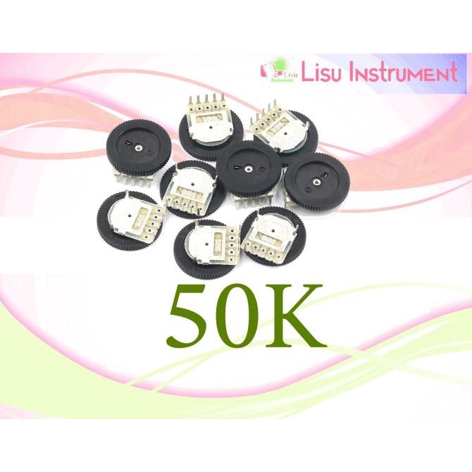 B503 50K Duplex Gear Potentiometer B503K lisuin90 Diminati Banget