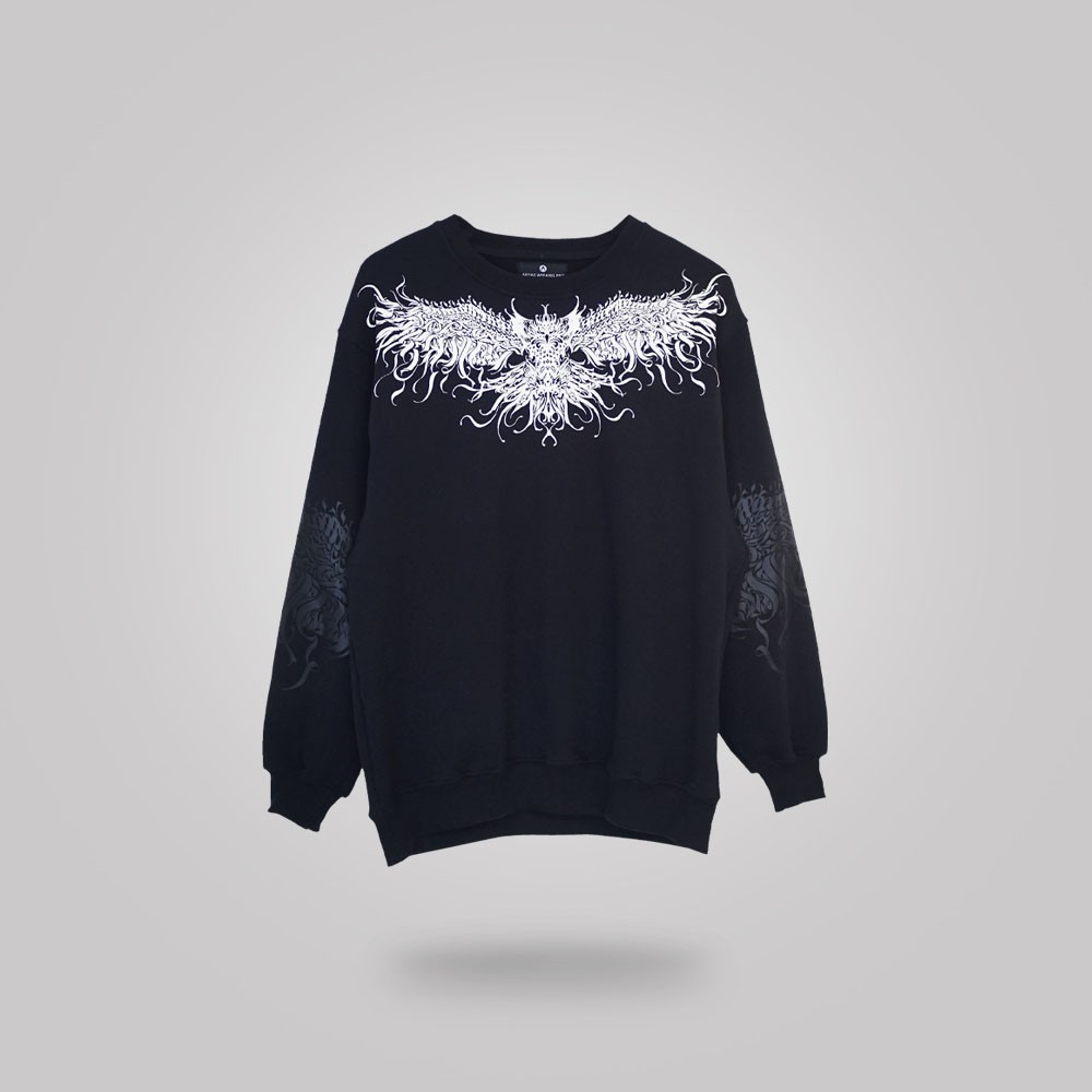 Sweater Oversized Garuda - Abyad Apparel Pro