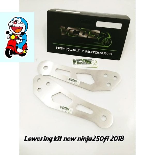 Lowering kit vcos ninja 250 fi 2018-2021 penurun shock new ninja 250