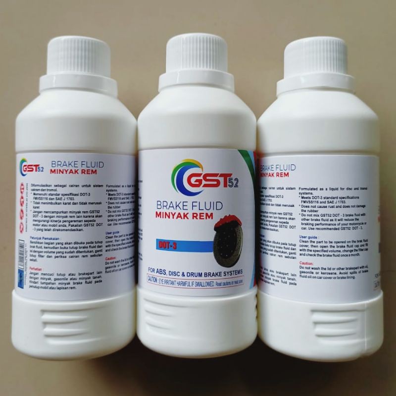 Brake Fluid DOT-3 Minyak Rem Gst52 300ml