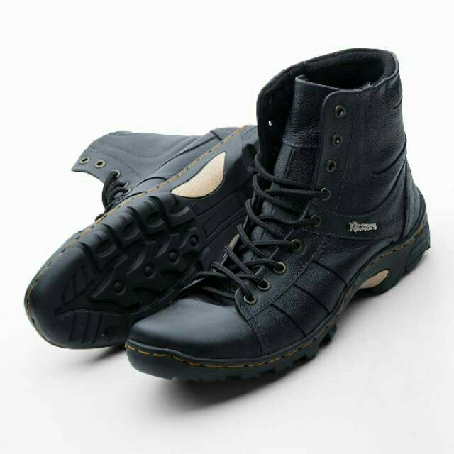 Jual Sepatu Safety Ujung Besi Kickers Pdl Pdh Tni Polri Proyek Lapangan