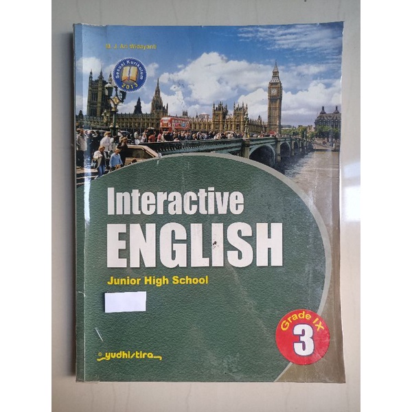 

Buku Interactive English SMP Kelas 9 Yudhistira Kurikulum 2013