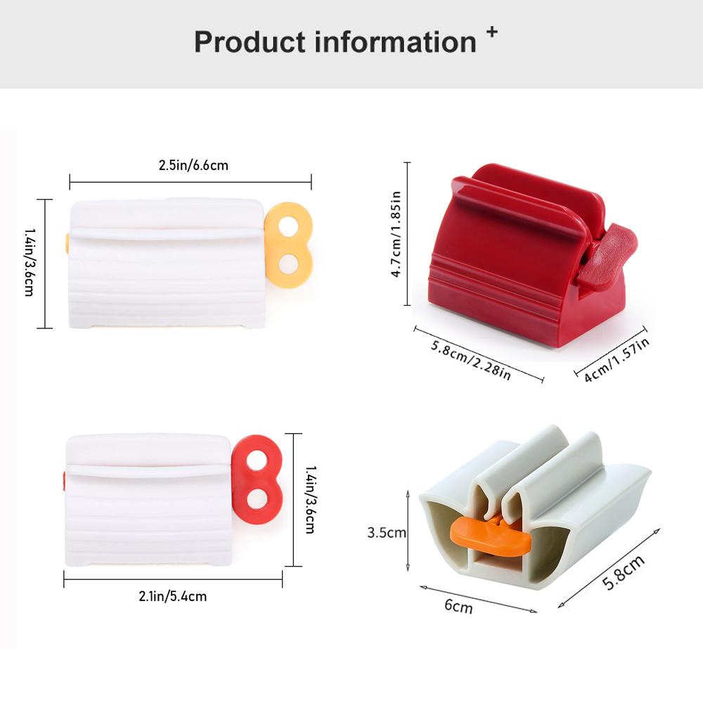 Alat Peras Pasta Gigi TOP Manual Rumahan Rolling Tube Plastik