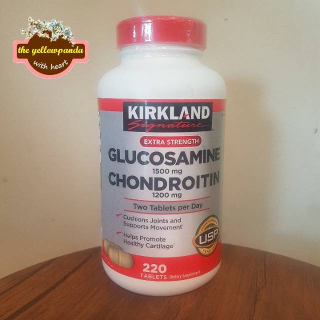 Kirkland Signature Glucosamine & Chondroitin, 220 Tablets