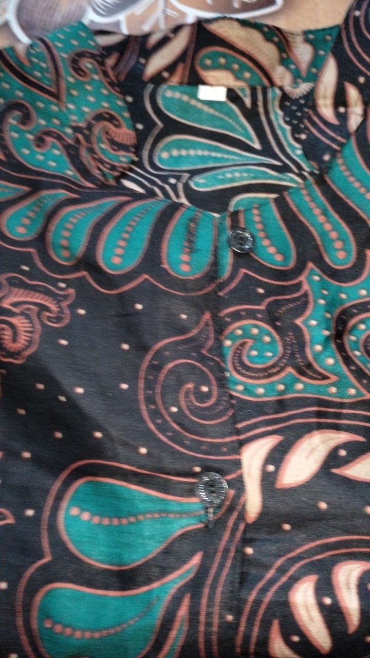 Blouse Batik Wanita Katun Halus M L Xl Xxl Bd 008