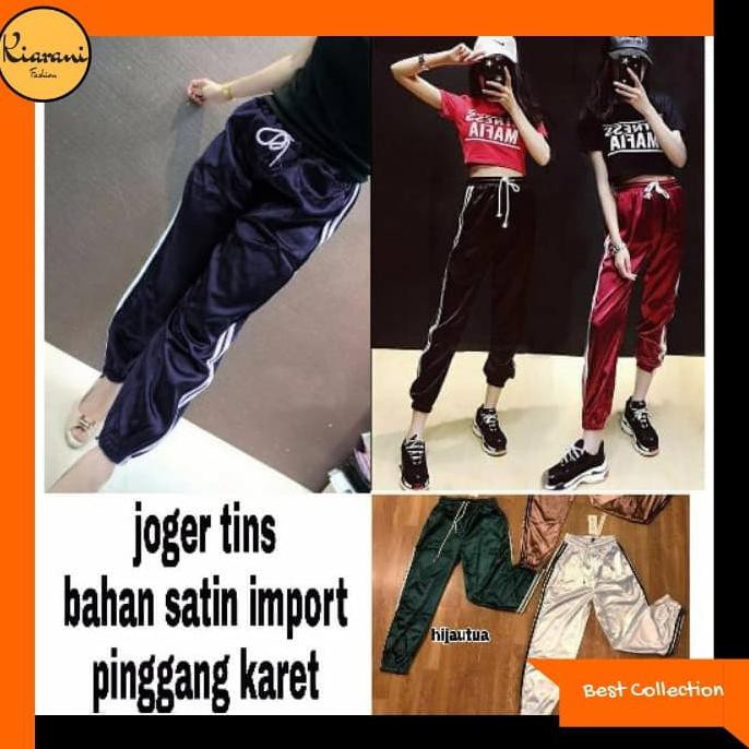Celana Jogger Wanita 147 - Jogger Pants 147 - Putih