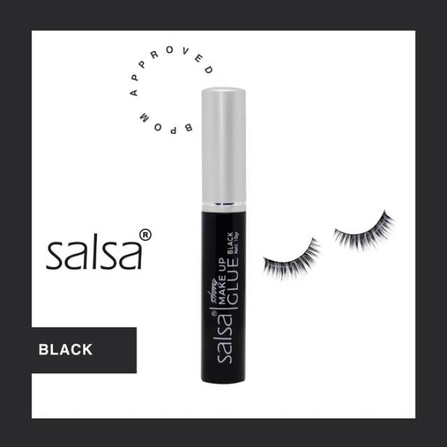 Salsa Lem Bulu mata/eyelash glue strong makeup/bening hitam