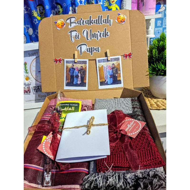 

Hampers shalat pria/ Gift box / Kado Ulang Tahun/ Anniversary/ Mensiv / Wedding