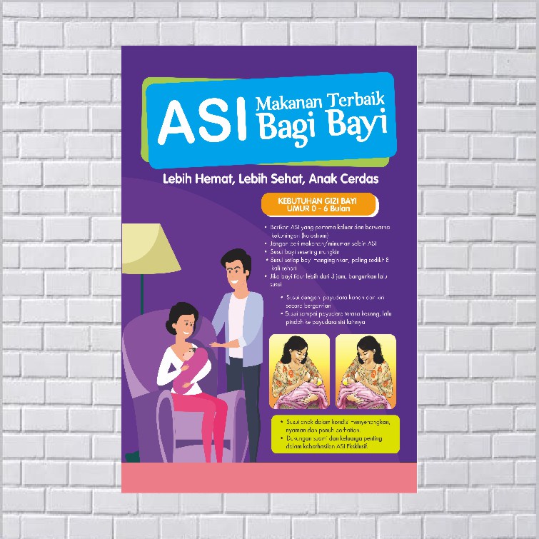 

Poster Kebidanan ASI Makanan Terbaik Bagi Bayi