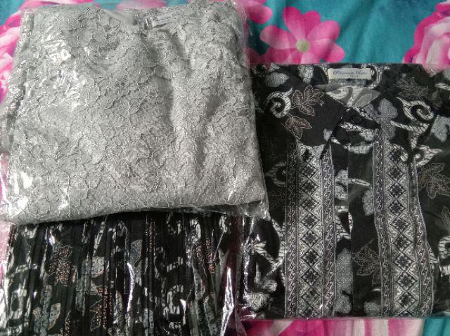 Couple Pinkan Silver/brukat/batik/kebaya