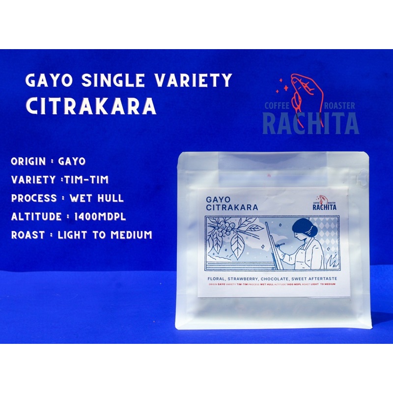 

Gayo Single Variety 200gr_Gayo Citrakara rachita coffee