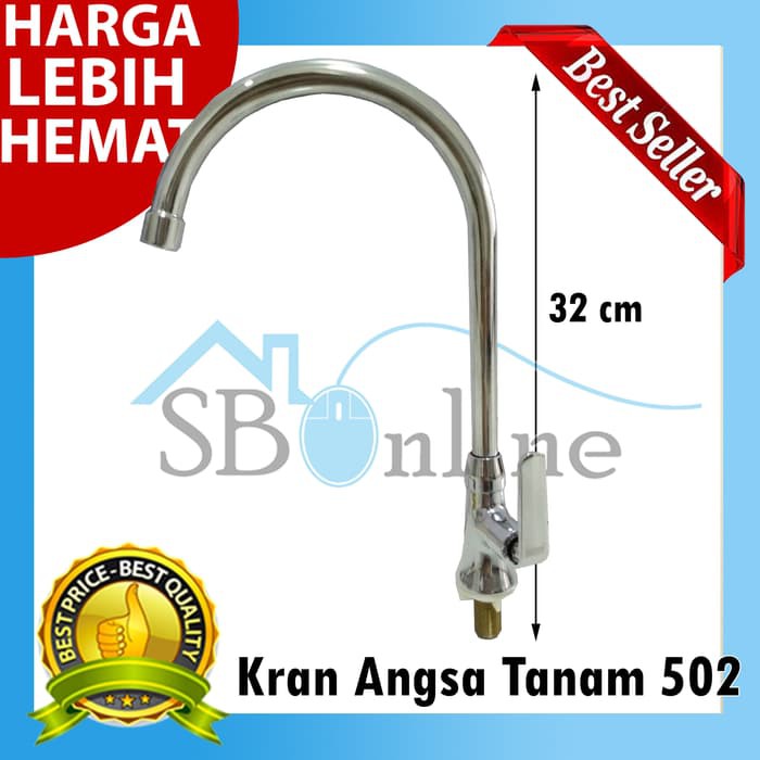 Kran Wasbak Angsa Tanam IK 502