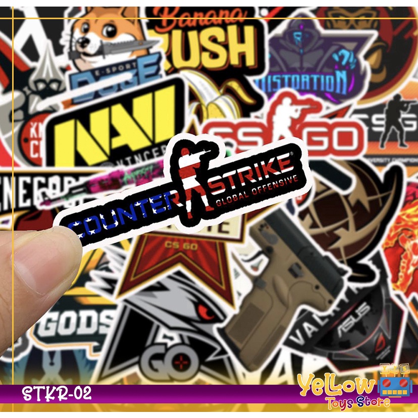 

Sticker Set isi 50pcs CS:GO Waterproof PVC Vinyl Aesthetic-STKR-02