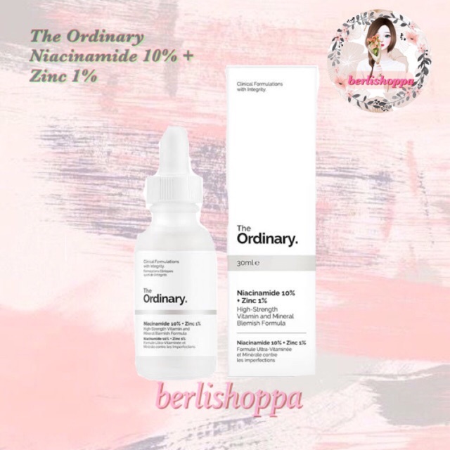 The Ordinary Niacinamide 10% + Zinc 1% (30ml dan 60ml) | Shopee Indonesia