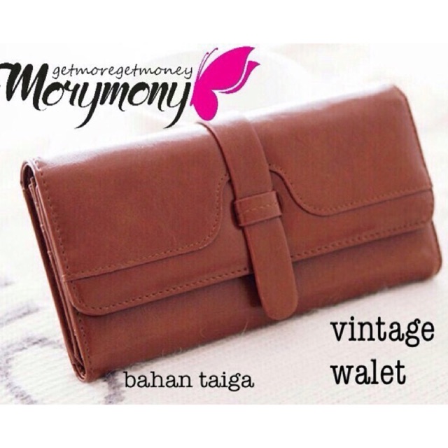 Wallet vintage Dompet Panjang Dompet Wanita