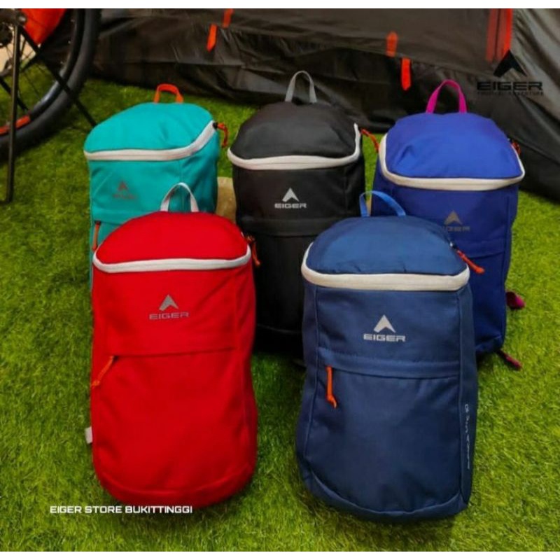 ransel alpaca lite 10L EIGER1989-4486 pria/wanita - ransel santai - tas punggung original ungu/biru/