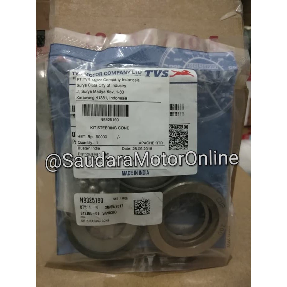 Komstir Set TVS Apache EZ F-87 200 (N9325190) Original