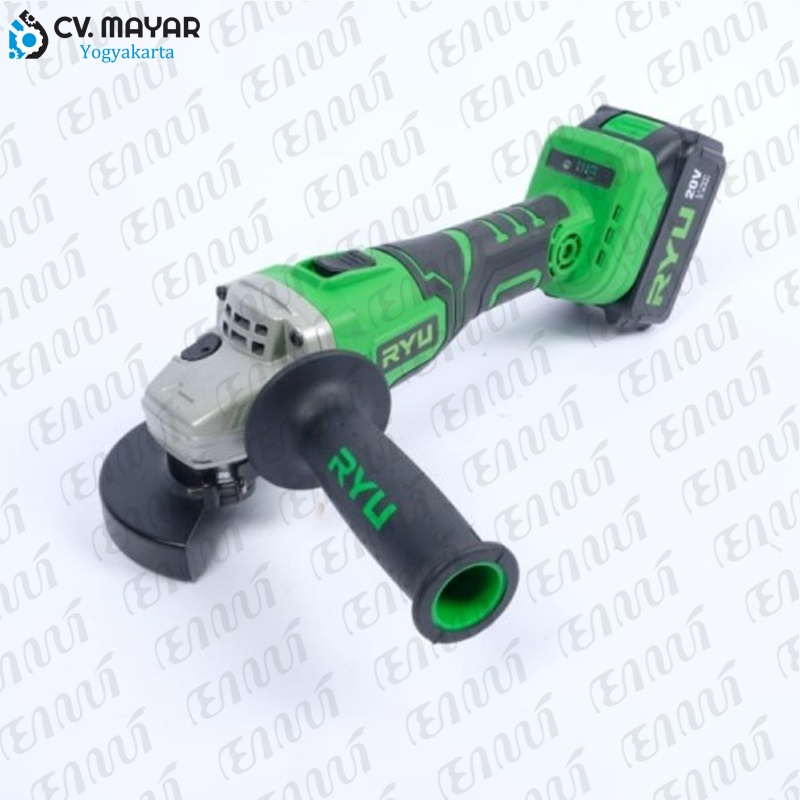 RYU RCG 20V MESIN GERINDA CORDLESS 4" VARIABLE SPEED