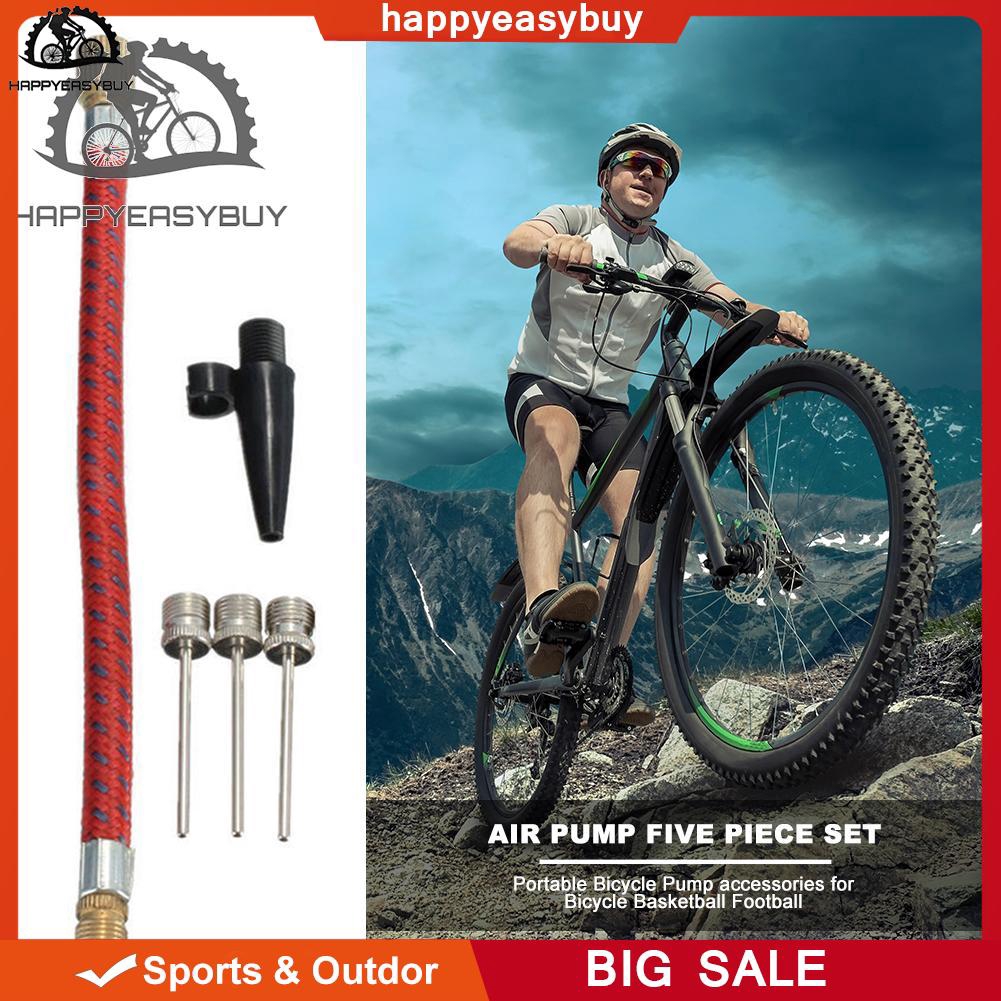 can you pump a bike tire with a ball pump