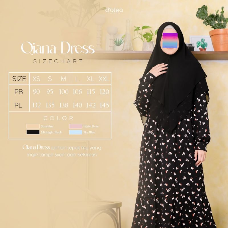 Gamis Qiana Dress By D'Olea