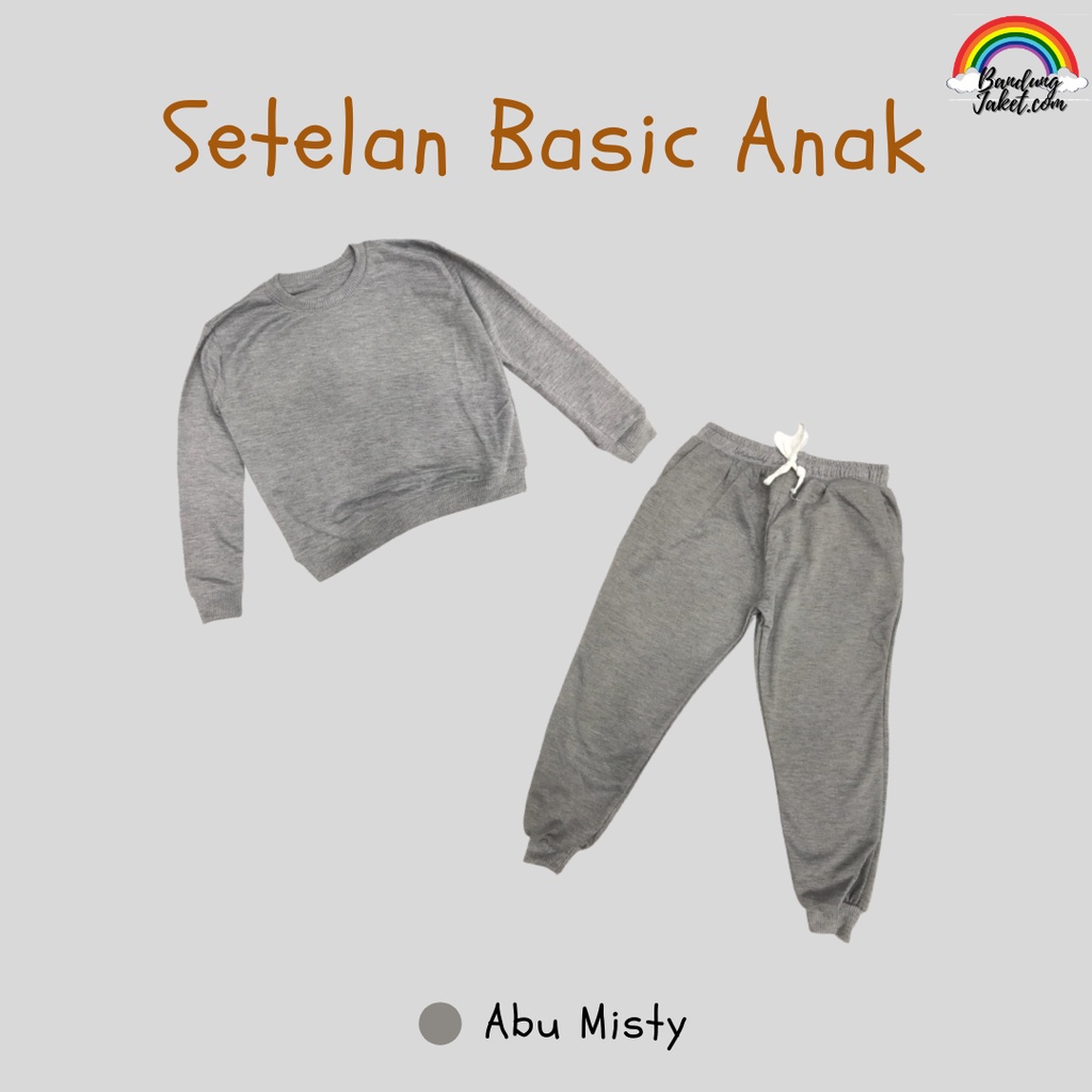 SQUID GAME SETELAN JAKET &amp; CELANA TERMURAH GREY II JAKET KOREA II JAKET OLAHRAGA II SETELAN ANAK