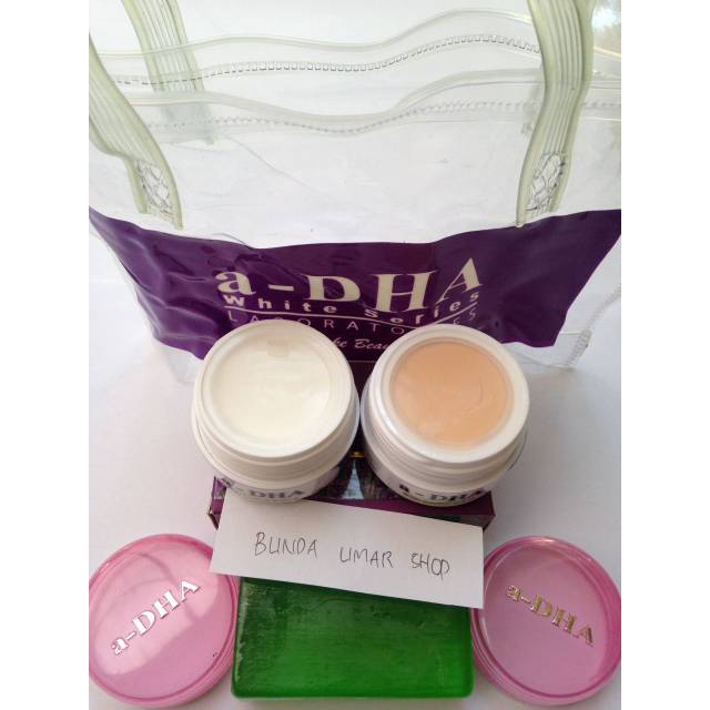 Cream Adha White Series Paket Ekonomis Original