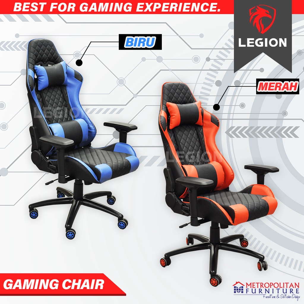 Kursi Gaming Chair Bangku Computer Premium