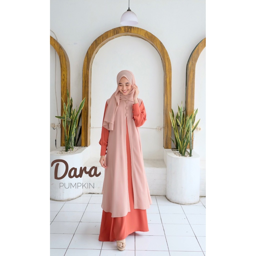 PO SET DARA DRESS HIJAB SYARIORIGINAL