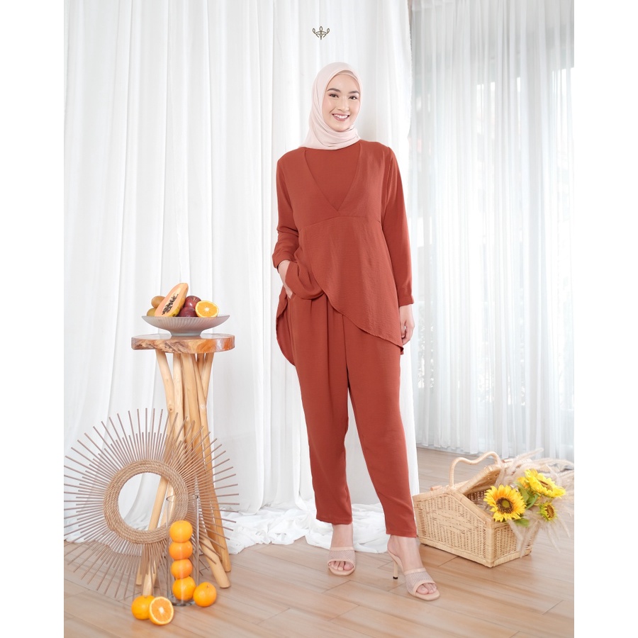 Wimi.id Raisha Set | Baju Ibu Hamil dan Menyusui