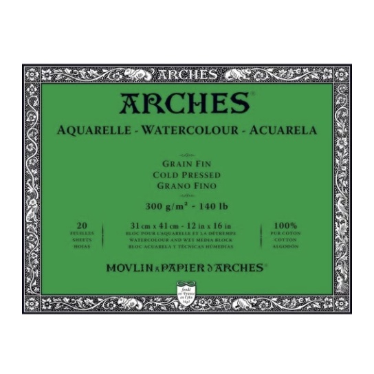 

Arches Cotton Watercolor Paper Cold Press