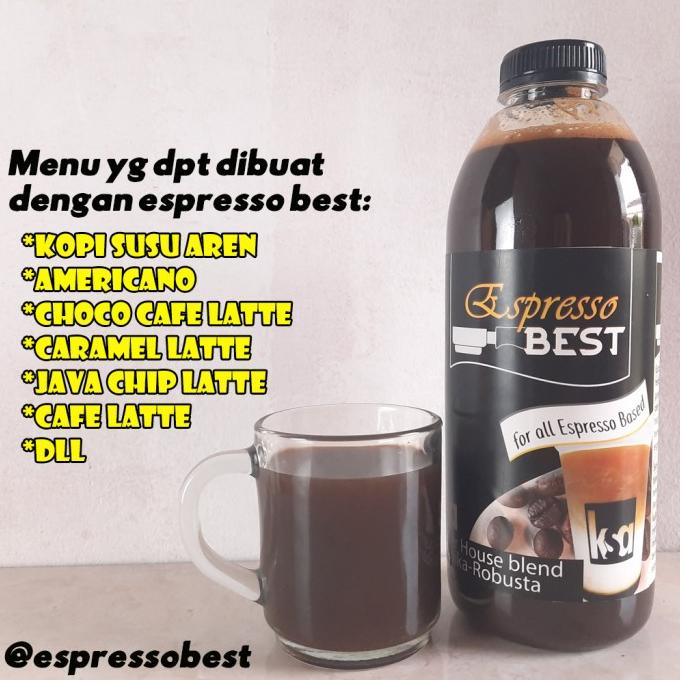 

1 Liter Espresso Murni - Bahan Baku Usaha Kopi / Minuman Viral