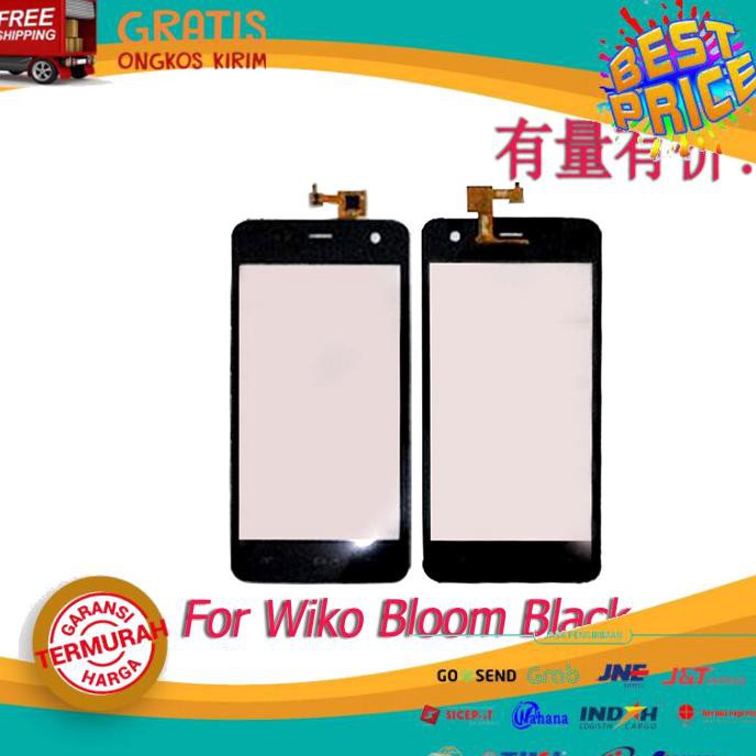 SPAREPART HP TOCHSCREEN WIKO BLOOM BLACK TS WIKO TERLENGKAP