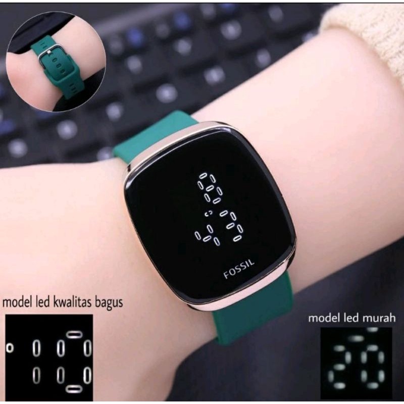 Jam Tangan Digital Touch Watchs Jam Tangan Pria Wanita Layar Sentuh Terlaris