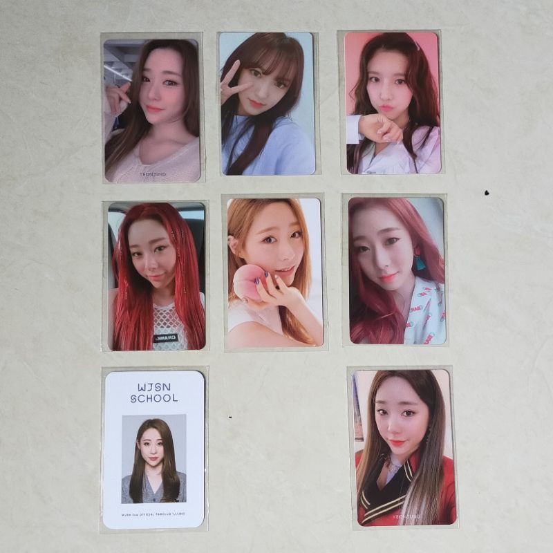 WJSN Photocard Fanmeeting Fankit Live Streaming Season Greeting