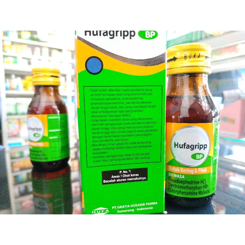 HUFAGRIP BP DEWASA 60 ML (hijau)