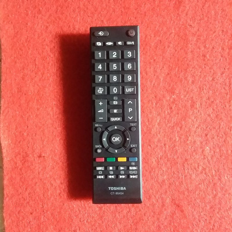 REMOTE TV LCD LED TOSHIBA CT-90454 ORIGINAL