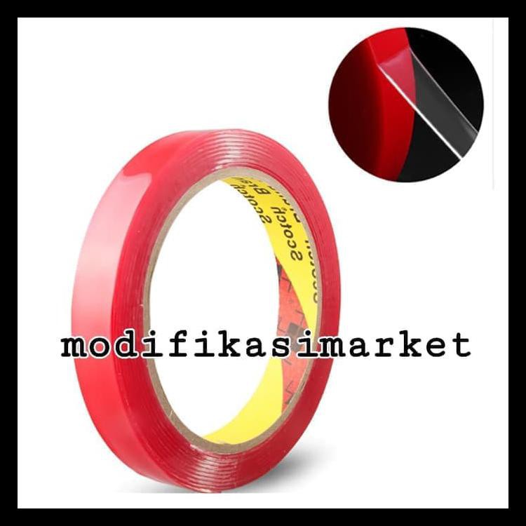 

Double Tape 3M Bening Clear Tebal Import 2.5Cm X 4.5Meter Kode 1006