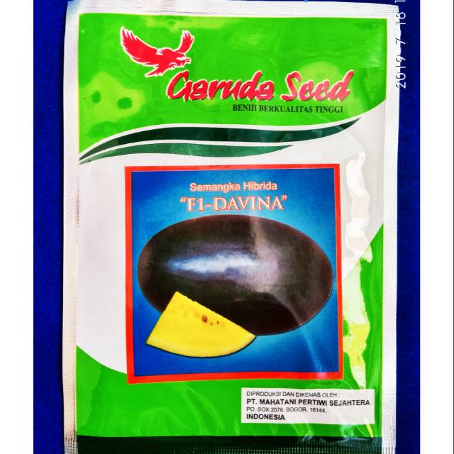 BENIH SEMANGKA KUNING F1-DAVINA 10 Gram BIBIT SEMANGKA KUNING BIBIT SEMANGKA