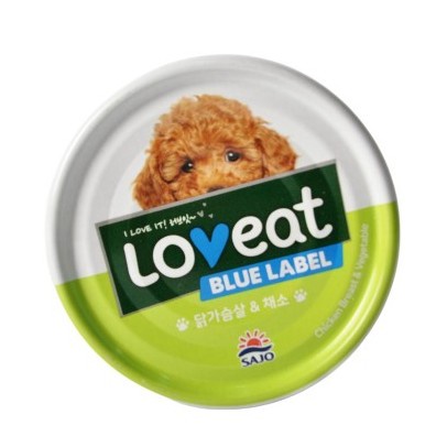 Sajo Loveat Chicken & Vegetable 160gr - Wet Food - Makanan Anjing Basah