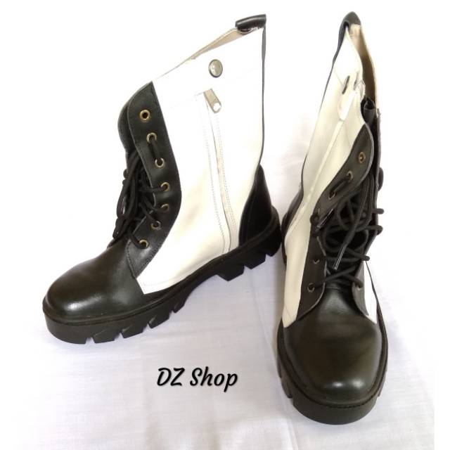 Sepatu PDL Satpol PP kulit