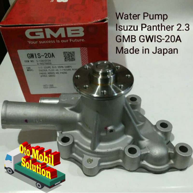 Water Pump Panther 2.3 KAD GMB GWIS20A Japan Original