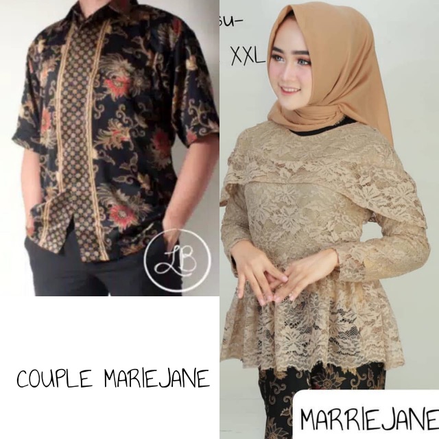 KEBAYA COUPLE MARRIEJANE / KEBAYA MODERN / KEBAYA TUNANGAN