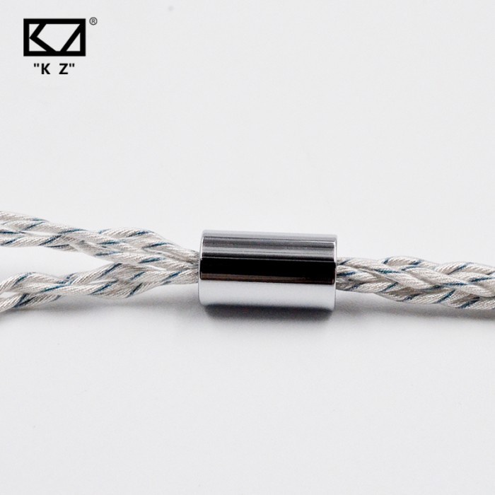 KZ 8 Cores Silver Blue Mixed 784 Core Upgrade Cable