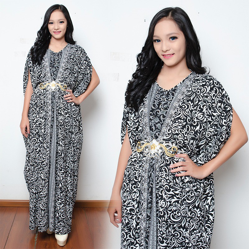 SB Collection Dress Maxi Vany Longdress Kaftan Gamis Jumbo Batik Wanita